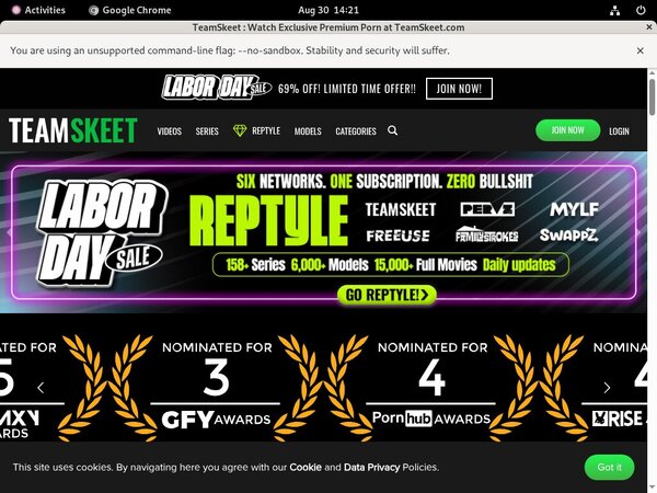 Team Skeet Discount Setup