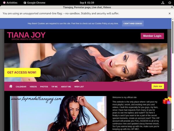 Tianajoy Adult Passwords