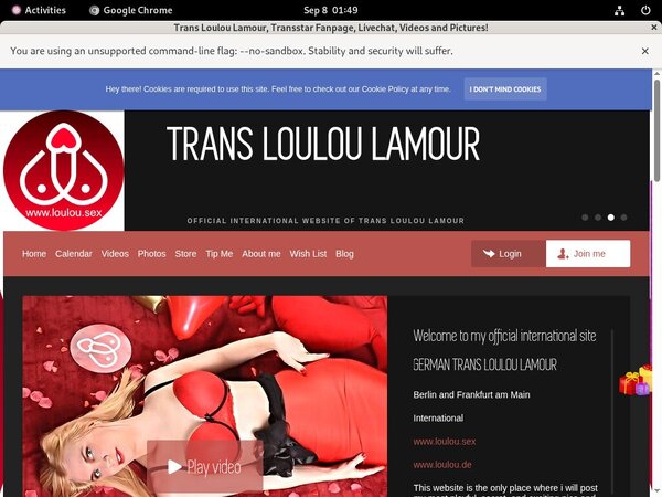 Trans Loulou Lamour With IBAN / BIC Code