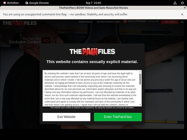 Try Free Thepainfiles.com