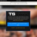 Tsraw.com Website Password