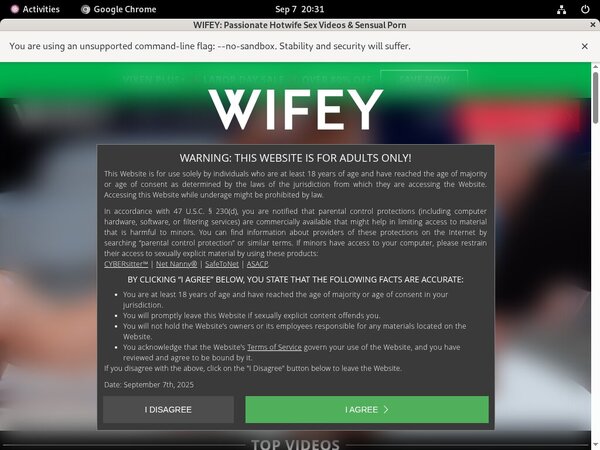 Wifey.com Take Paypal