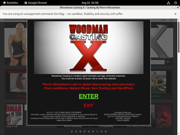 Woodman Casting X Models