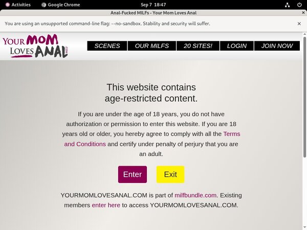 Your Mom Loves Anal Acount