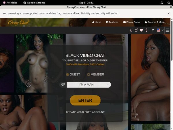 Ebony Chat Discount Urls