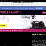Free Accounts On Aerebellamagick.modelcentro.com