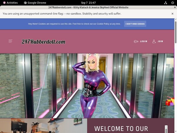 Sign Up 247Rubberdoll