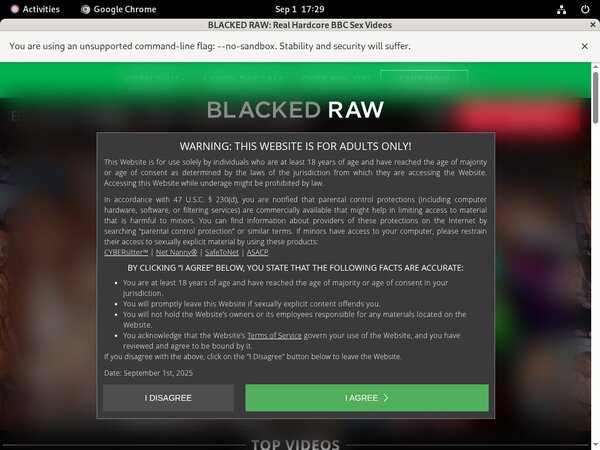Blacked Raw Using Pay Pal