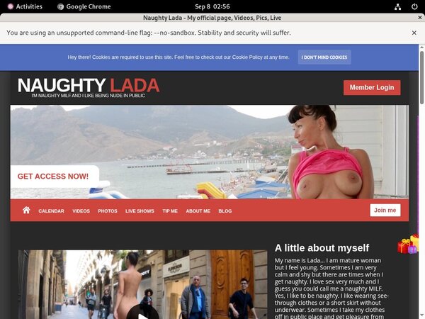 Naughty Lada With IDeal